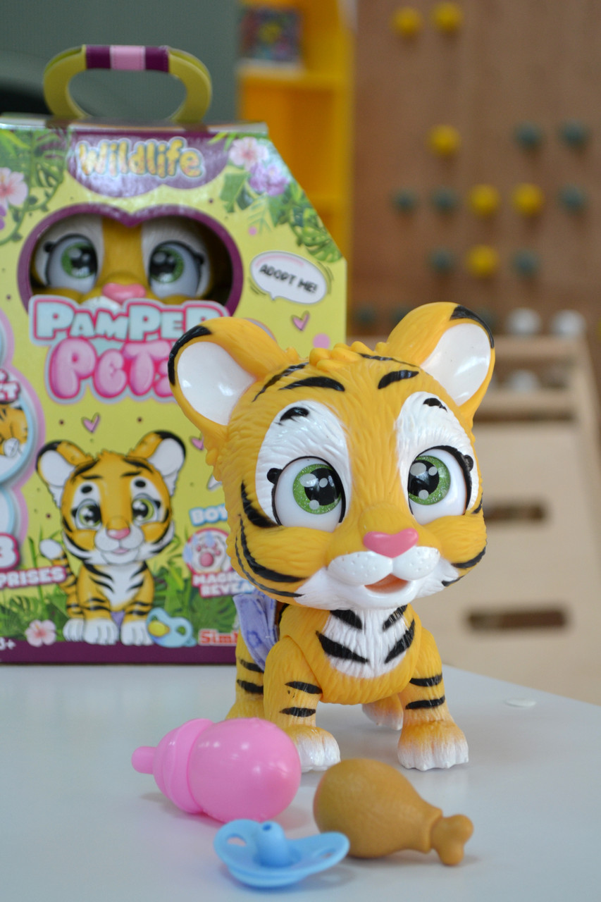 Тигреня з сюрпризом Pamper petz Simba 5953075