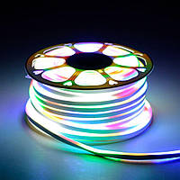 Світлодіодний неон Venom SMD 2835 120 д.м. 220V IP67  Rainbow (VPN-2835120220-MIX) MIX RGB