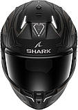 Мотошолом Shark Skwal i3 Linik - LED чорно-сірий, фото 3