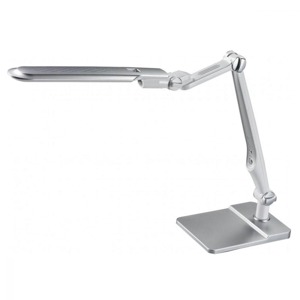 Світильник настільний Horoz Electric EBRU SMD LED 10 W 600 Lm срібний (049-010-00101), фото 1