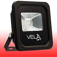 Світлодіодний прожектор VELA LED COLOR 10ВТ 220 V IP66 620-630nm червоний (120-0404-00004) Червоний