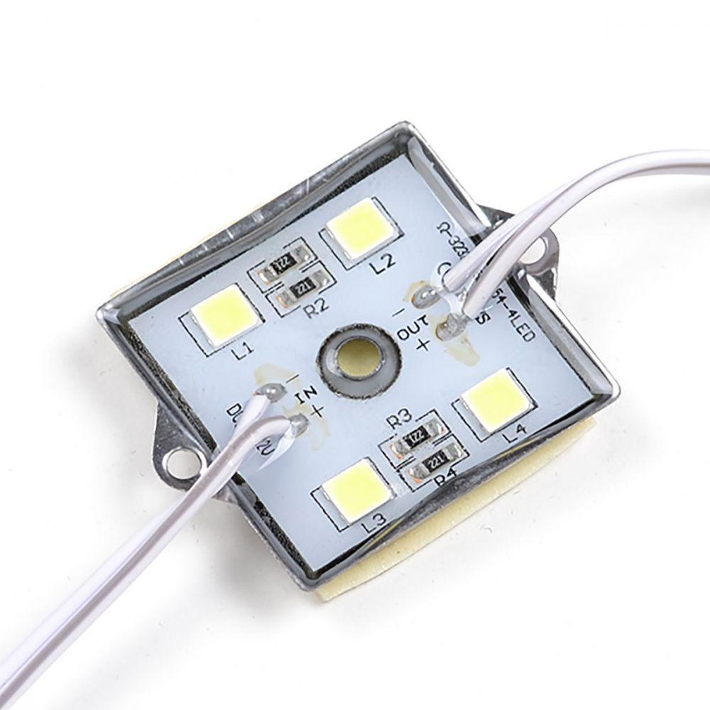 Світлодіодний модуль Venom SMD5050 на металевій основі (SM-M-5050-4-W) Білий, фото 1