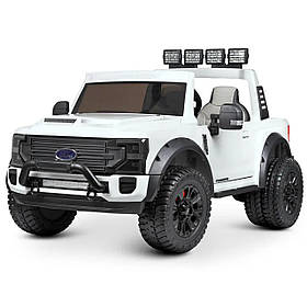 Дитячий електромобіль Ford (2 акумулятори по 12V14AH, 2 мотори 70W, MP3, USB) Bambi M 4790EBLR-1(24V) Білий