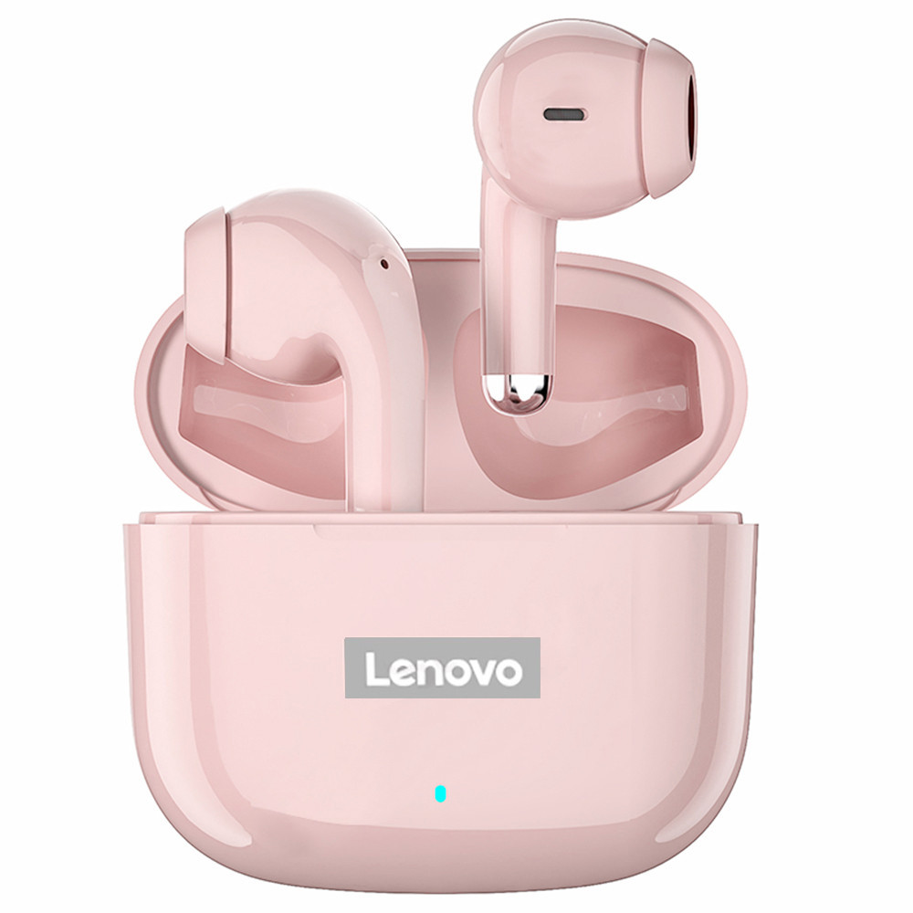 Навушники Lenovo LP40 Pro pink Блютуз  Леново LP40Pro