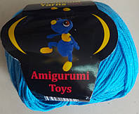 Полухлопковая пряжа Premium Yarns Amigurumi Toys Цвет: синий