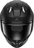 Мотошолом Shark Skwal i3 Black Matt - LED, фото 3