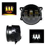 Протитуманна фара птф туманки Ford Focus Fusion Renault Opel Nissan, фото 4