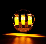 Протитуманна фара птф туманки Ford Focus Fusion Renault Opel Nissan, фото 8