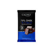 Шоколад Cachet Extra Dark Chocolate 70% Cocao 300g