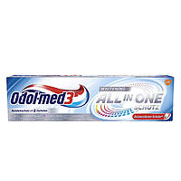 Отбеливающая зубная паста Odol-Med 3 All In One Whitening Schutz 75мл