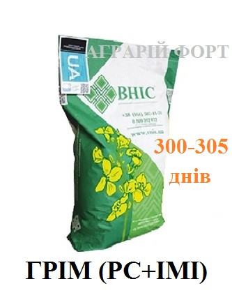 Насіння ріпаку озимого, гібрид Грім (раундап+євролайтинг). Високоврожайний озимий ріпак Грім. ВНІС