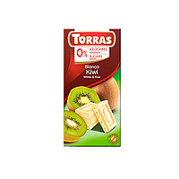 Шоколад Torras Chocolate Zero Milk & Kiwi 75g