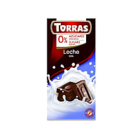 Шоколад Torras Chocolate Zero Milk 75g