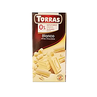 Шоколад Torras Chocolate Zero White Chocolate 75g