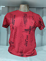 Мужская котоновая футболка НОРМА (р-ры 46-54) F12-16-9 пр-во Турция.