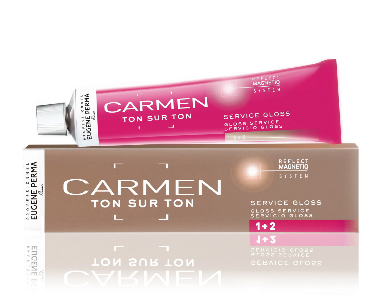 Напівперманентна Фарба для Інтенсивного Блиску волосся Eugene Perma Professionnel Paris Carmen Gloss G*34 Золотистий Мідний 60 мл