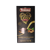 Шоколад Torras Zero Dark & Hazelnuts 100 g