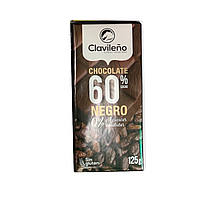 Шоколад Clavileno Dark 60% Черный, Стевия 100 g