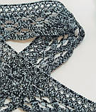 Мереживо меланж блакитне ширина 3,8см, фото 5