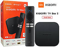 TV-Приставка Xiaomi Mi Box S 4K 2nd Gen (MDZ-28-AA) 2023 Global, NETFLIX, Google TV Глобальна версія