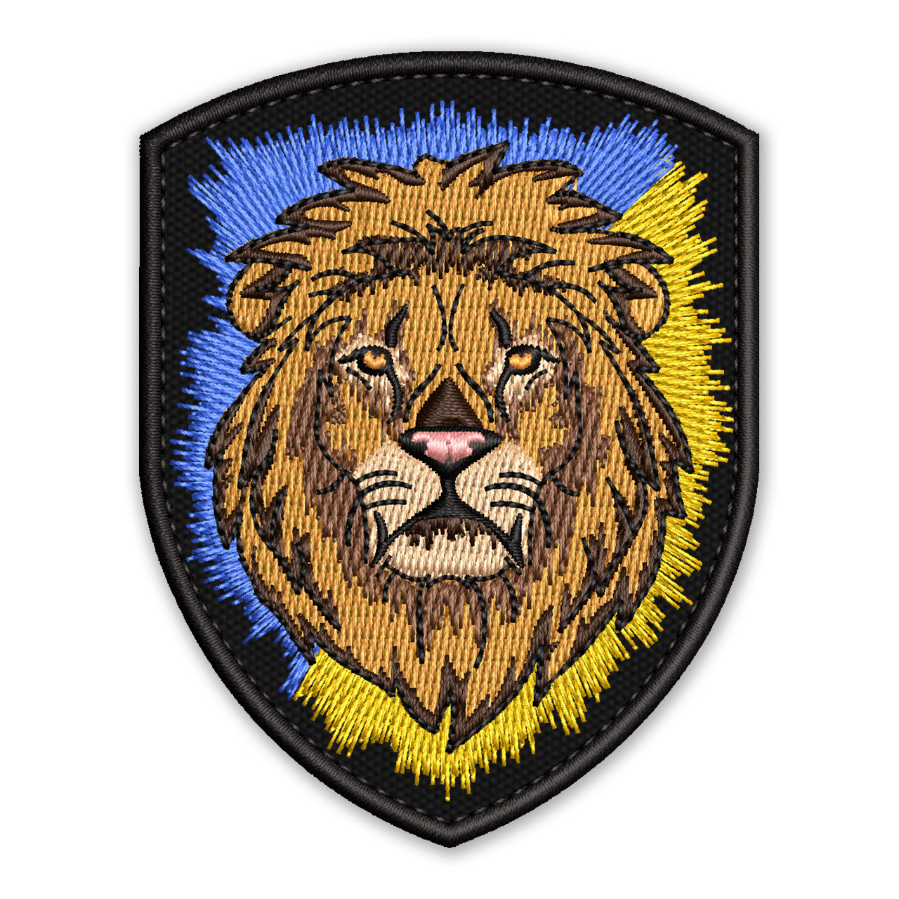 Шеврон, нашивка ЛЕВ з липучкою