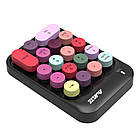 Цифрова USB-клавіатура AK18 бездротова Num Pad. Числовий блок на батарейках, фото 8