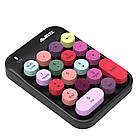 Цифрова USB-клавіатура AK18 бездротова Num Pad. Числовий блок на батарейках, фото 7