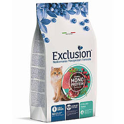 Exclusion Noble Grain Cat Sterilized Tuna-Монопротеїновий сухий корм для стерилізованих котів з тунцем 1.5кг