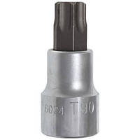 Головка бита TORX (6 луч.) 3/4" T90 L80 мм HANS 6024T90