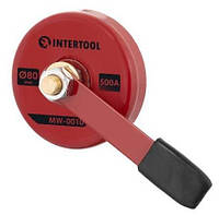 Контакт сварочный плюсный магнит. масса 500 А INTERTOOL MW-0010