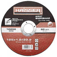 Диск (круг) отрезной 125х1,2х22 мм HAISSER 4111702