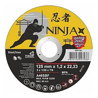 Диск (круг) отрезной 125х1,2х22 мм NINJA 65V126