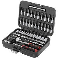 Набір інструментів 46 шт. 1/4" 6-гр. професійний STORM INTERTOOL ET-8046