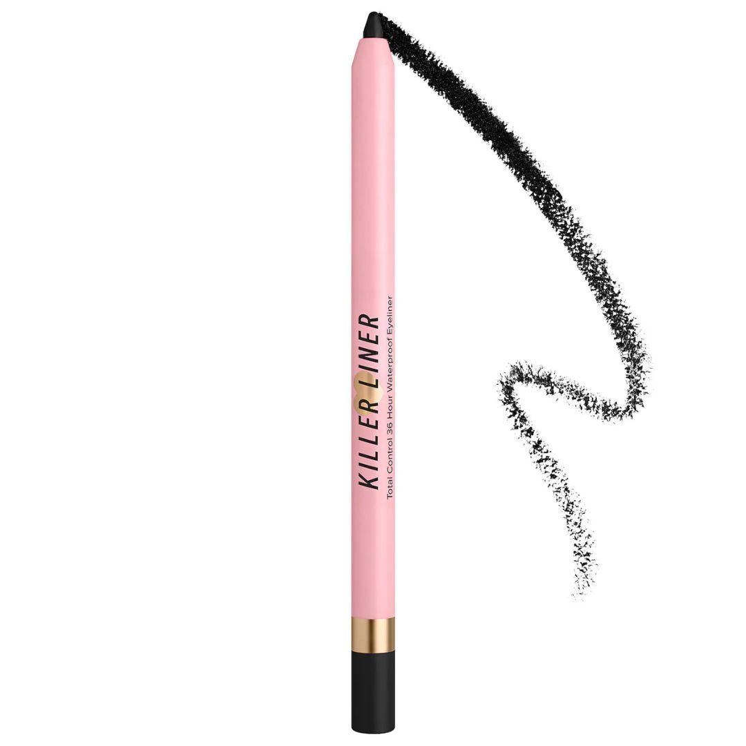 Гелевий водостійкий олівець для очей Too Faced Killer Liner 36 Hour Waterproof Gel Pencil Black 1.2 г