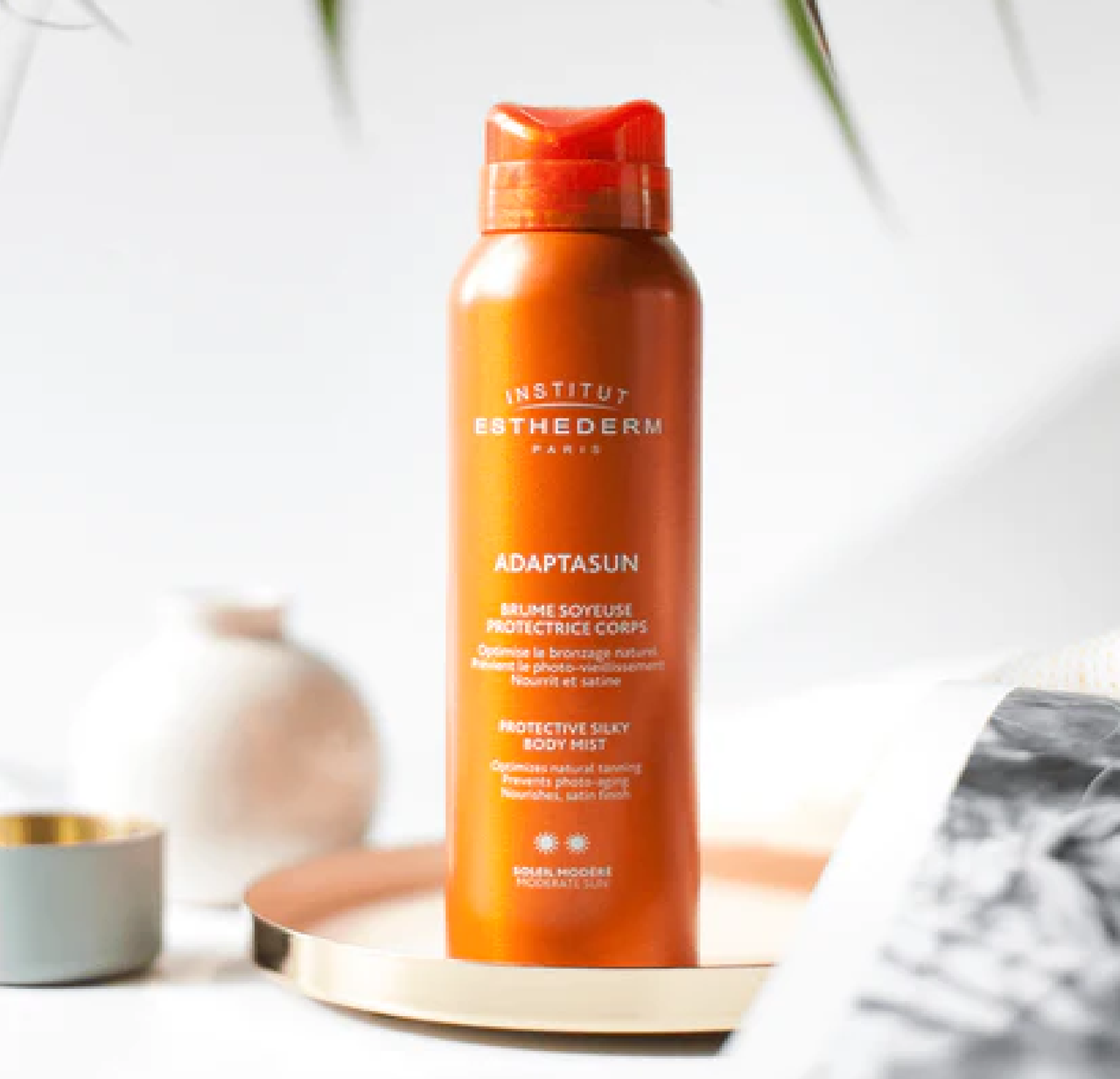 Спрей для засмаги - Institut Esthederm Silky Body Mist Adaptasun**, 150мл