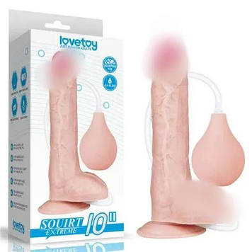 Тілесний фалоімітатор на присосці Squirt Extreme Dildo 10.0 Bomba💣