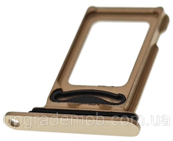 Тримач Sim-карти iPhone 13 Pro/13 Pro Max на 2 Sim-карти золотистий, фото 1