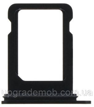 Тримач Sim-карти iPhone 13 mini на одну Sim-карту чорний, фото 1