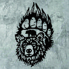 Настінне Панно «Ведмідь» , Декор на стіну, фото 10