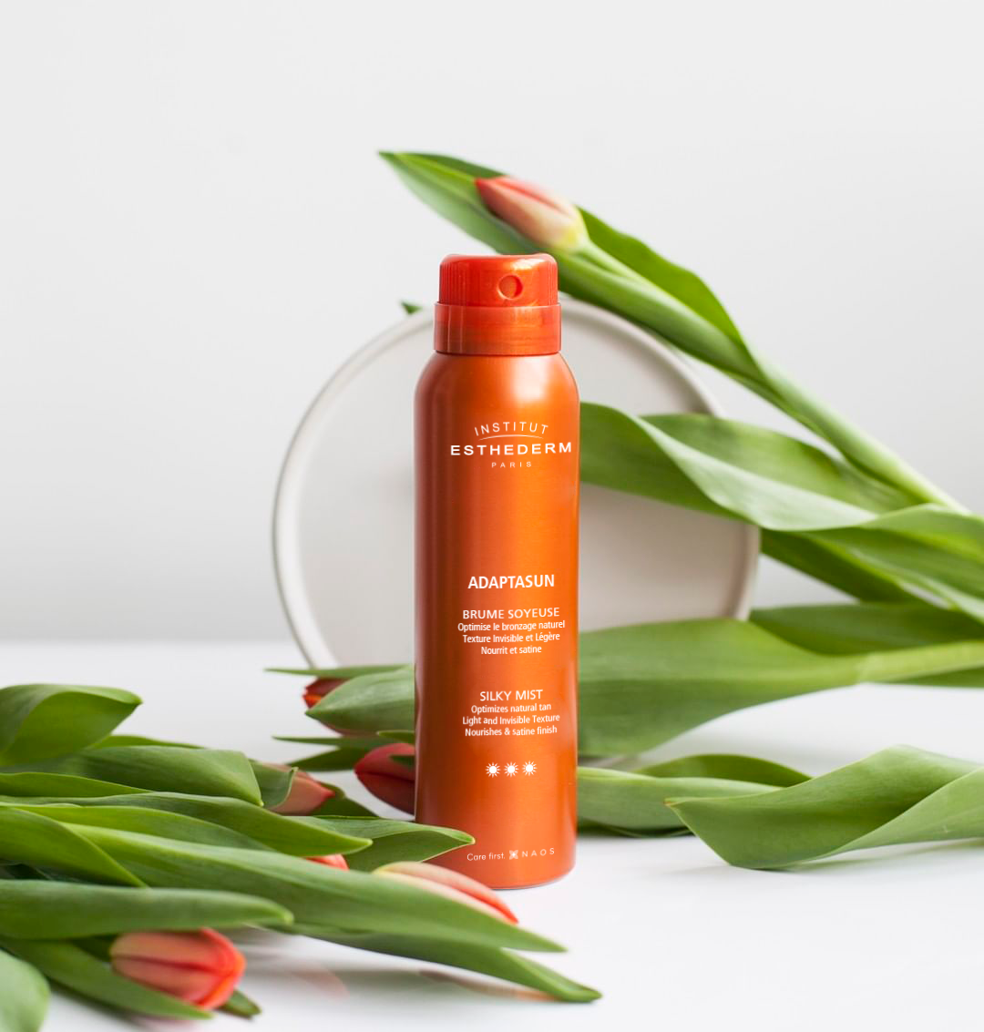 Спрей для засмаги - Institut Esthederm Silky Body Mist Adaptasun***, 150мл