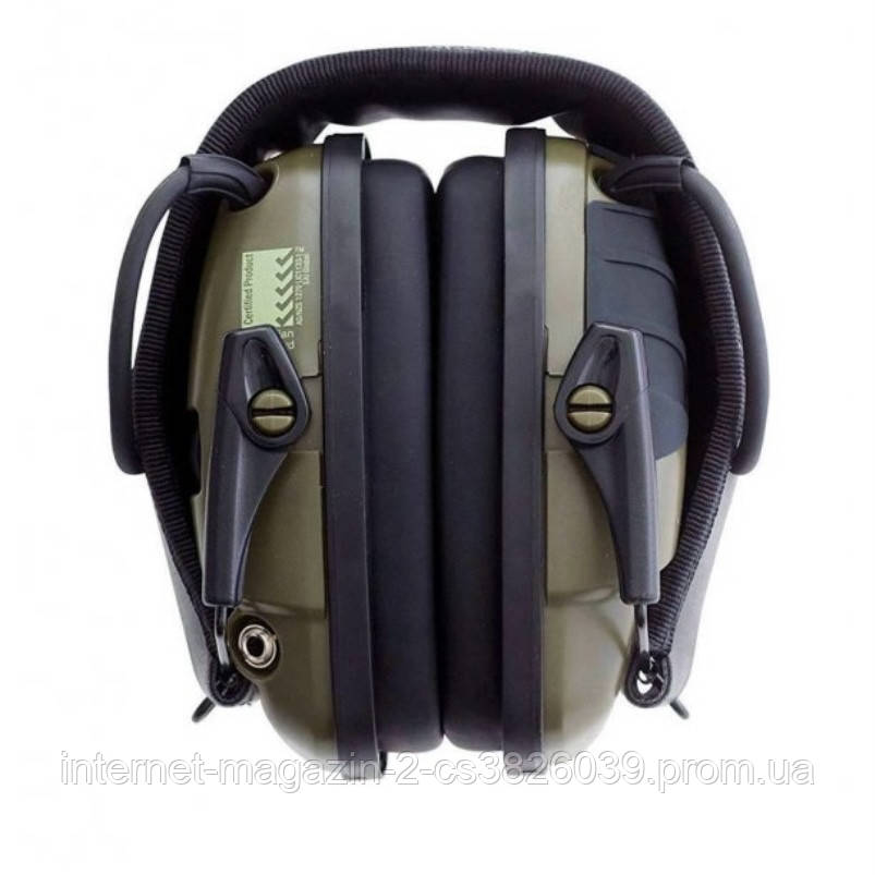 Активні тактичні навушники Honeywell Howard Leight олива MD, код: 7790279