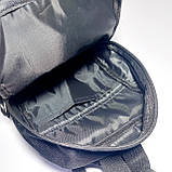 Сумка-слінг через плече чорна опт, фото 6