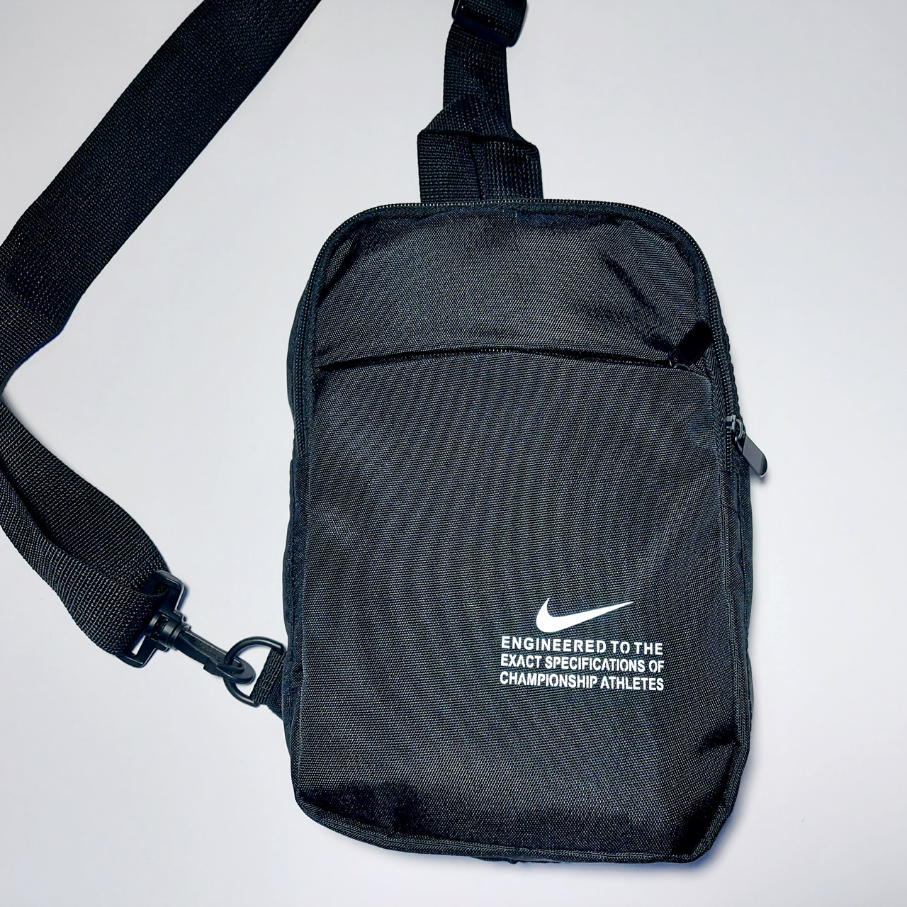 Сумка-слінг через плече чорна опт, фото 1