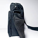 Сумка барсетка чоловіча спортивна чорна пума, фото 3