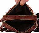 Чоловіча шкіряна сумка 30109 коричнева, фото 4