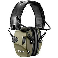 Навушники активні ZOHAN (тактичні стрілецькі навушники з шумоподавленням для стрільців, військових, мисливців)