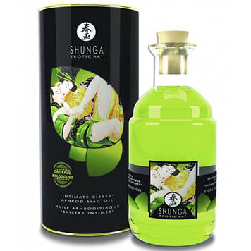 Олія — Shunga Erotic Massage Oil Exotic Green Tea, 100 мл. Bomba💣