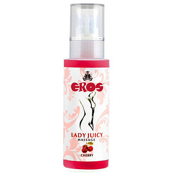 Масажне масло - EROS Lady Juicy Massage Cherry, 125ml Bomba💣