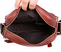 Чоловіча шкіряна сумка 30111 коричнева, фото 3