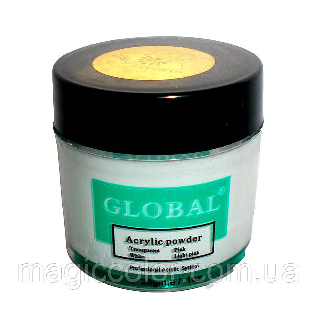 Акрилова пудра GLOBAL 28г/ 1oz біла